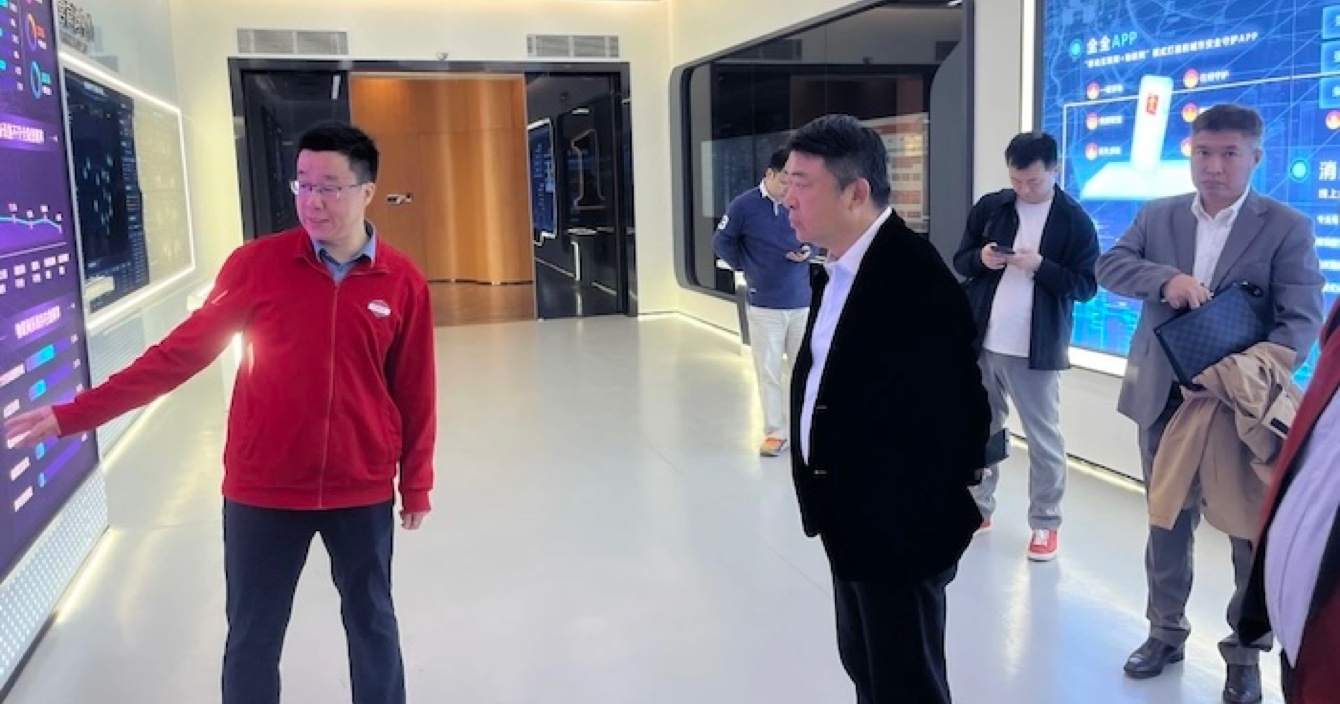 攜手中消在線，共繪智慧消防新藍(lán)圖